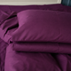 Простыня MirSon Полуторная 150х220 см 17-0978 Burgundy Бязь (2200013528081) - изображение 3