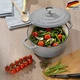 Кастрюля чугунная с крышкой KELA Calido 26 см (12607) серая 4,6 л - изображение 6