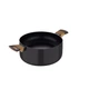 Кастрюля с крышкой Bergner Earth black 24 см 4.3 л (BG-32036-BK) - изображение 2