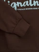 Світшот з принтом для дівчинки GENUA 26037 164 см Коричневий shop (2000999645945) - изображение 3