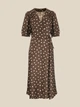 Сукня з візерунком жіноча LAWA WTC02592 M Шоколадний shop (2000999655180) - зображення 1