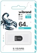 Флеш накопитель USB 64Gb Scorpio, Black, USB 2.0 (WI2.0/SC64M3B) Wibrand (teh0029152) - изображение 2