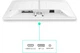 Монитор 23.8" Evnia 24M2N3201P/00 White PHILIPS 000348072 - изображение 8