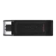 Флеш накопитель USB 128Gb DataTraveler 70, Black, Type-C 3.2 Gen 1 (DT70/128GB) Kingston (teh0029108) - изображение 2