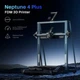 Принтер 3D Neptune 4 Plus, Black, FDM, робоча область - 320x320x385 мм Elegoo (2000003501861) - зображення 9