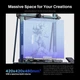 Принтер 3D Neptune 4 Max, Black, FDM, робоча область - 420x420x480 мм Elegoo (2000003501830) - зображення 6
