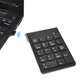 Беспроводная цифровая клавиатура NumPad 2.4G для ноутбука/ПК, компактный нампад-кейпад Windows/Mac/Android, нампед-кейпед - изображение 2