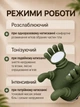 Масажер акумуляторний для шиї плечей рук ніг попереку портативний масажер з підігрівом та імітацією рук 3 режими USB-зарядка Зелений - зображення 2