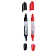 Маркеры для досок Topwrite 2 шт. Black/Red (8711252268538) - изображение 2