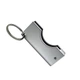 Захисний алюмінієвий чохол для ключа Yubikey 5/5C/Security Key NFC з брелком Срібний 1шт - изображение 1