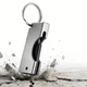 Захисний алюмінієвий чохол для ключа Yubikey 5/5C/Security Key NFC з брелком Срібний 1шт - изображение 7