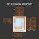 Корпус Cougar AIRFACE PURE PRO White - изображение 18