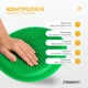 Балансировочная массажная подушка EasyFit EF-1840E-GN диск сенсомоторный для йоги и медитации с насосом Зеленый (56003125) - изображение 7