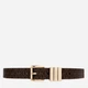 Ремінь жіночий Michael Kors 237288926 M (101.5 см) Коричневий (1160295590) - зображення 2