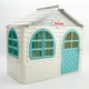 Игровой Домик со шторками Doloni Toys 02550/15 Бело-Бирюзовый - изображение 3
