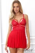 Пеньюар Obsessive 838-BAB-3 2XL Красный - изображение 2