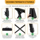 Алюминиевый раскладной туристический стол LEOBRO Pro Camp Black Alu (LB-1064) Алюминиевый раскладной туристический стол LEOBRO Pro Camp Black Alu (LB- - изображение 4