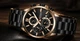 Мужские наручные часы Curren 8475 Rose Gold-Black розовое золото/черные с черным циферблатом - изображение 3