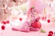 Фигурка аниме TAITO Сакура Мику Sakura Miku Desktop Cute Cherry Cushion Vocaloid 13 см - изображение 1