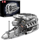 Конструктор Mould King 10168 W16 Twin Turbo Technic с электромотором, модель двигателя W16, 2899 деталей - изображение 2