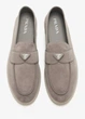 Лофери Prada Suede Triangle Logo Grey 43 - изображение 1