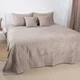 Покривало ТЕП VELOUR Мозаїка велюр полуторне 150*210 см Бежевий (57350150210) - зображення 1