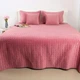 Покрывало ТЕП VELOUR Мозаика велюр двуспальное 180×240 см Розовое (57390180240) - изображение 2