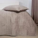 Покривало ТЕП VELOUR Мозаїка велюр полуторне 150*210 см Бежевий (57350150210) - зображення 4