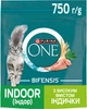 Сухий корм Purina One Indoor для дорослих котів, які постійно перебувають у приміщенні, з індичкою 750 г (8445291800366) - изображение 1