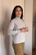 Светр INEDIT 10626 Light-Grey ONE SIZE - изображение 2