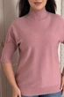 Светр INEDIT 10867 Pudra ONE SIZE - зображення 4
