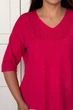 Светр INEDIT 10852 Purpur ONE SIZE - изображение 4