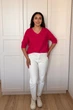 Светр INEDIT 10852 Purpur ONE SIZE - изображение 6