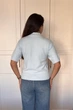 Светр INEDIT 10849 Light-Blue ONE SIZE - изображение 3