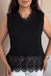 Футболка INEDIT 50052 Black ONE SIZE - зображення 4