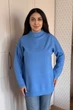 Светр INEDIT 10628 Blue ONE SIZE - изображение 1