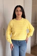 Светр INEDIT 10621 Yellow ONE SIZE - зображення 1