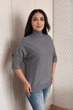 Светр INEDIT 10867 Grey ONE SIZE - зображення 2