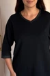 Светр INEDIT 10858 Black ONE SIZE - изображение 5