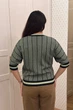 Светр INEDIT 10853-1 Green ONE SIZE - изображение 3
