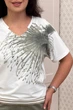 Футболка INEDIT 50032 White M - изображение 4