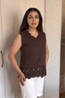 Футболка INEDIT 50052 Brown ONE SIZE - зображення 2