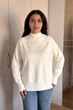 Светр INEDIT 10619-1 Latte ONE SIZE - изображение 1