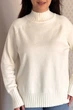 Светр INEDIT 10619-1 Latte ONE SIZE - изображение 4