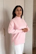 Светр INEDIT 10619 Pudra ONE SIZE - изображение 2