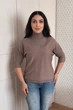 Светр INEDIT 10867 Mokko ONE SIZE - изображение 1
