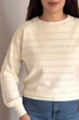 Светр INEDIT 10621 Latte ONE SIZE - изображение 4