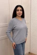 Светр INEDIT 10627 Grey ONE SIZE - изображение 2