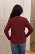 Светр INEDIT 10627 Bordo ONE SIZE - изображение 3