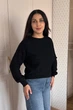 Светр INEDIT 10621 Black ONE SIZE - изображение 2